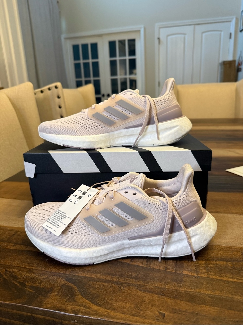 Adidas Women's Pureboost 23 "Putty Mauve / Wonder Taupe" Colorway Women Size 7.5